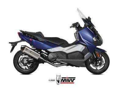 COMPLETE EXHAUST SYSTEM STEEL MIVV SPEED EDGE SYM MAXSYM TL 500 2019 - 2020