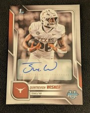 Quintrevion Wisner 2025 Bowman Chrome University RC Auto #BCA-QW