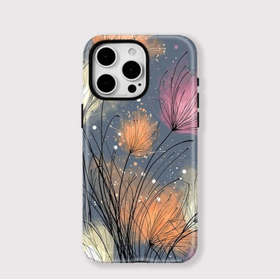 Schmetterling Garten Natur Kunst Tough Case iPhone 16 15 14 13 12 11