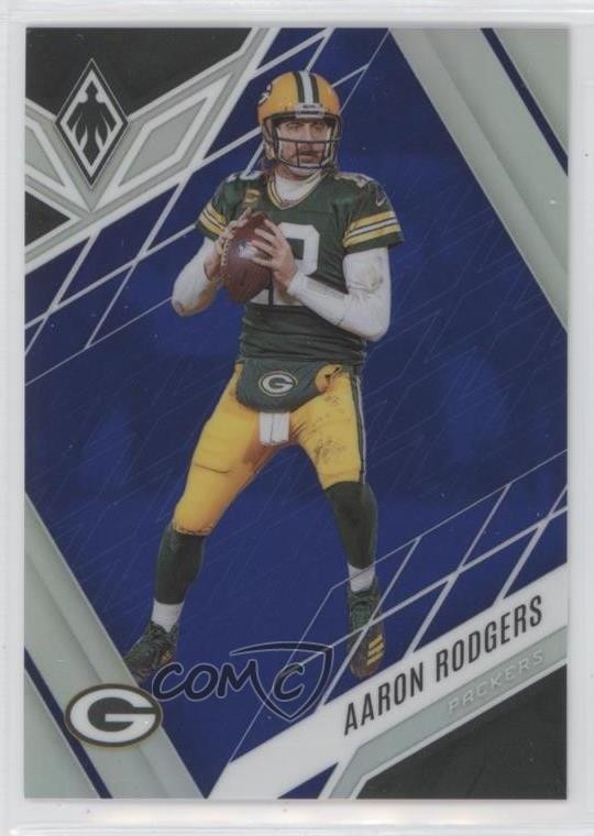 2022 Panini Phoenix Blue 22/35 Aaron Rodgers #79 9v7