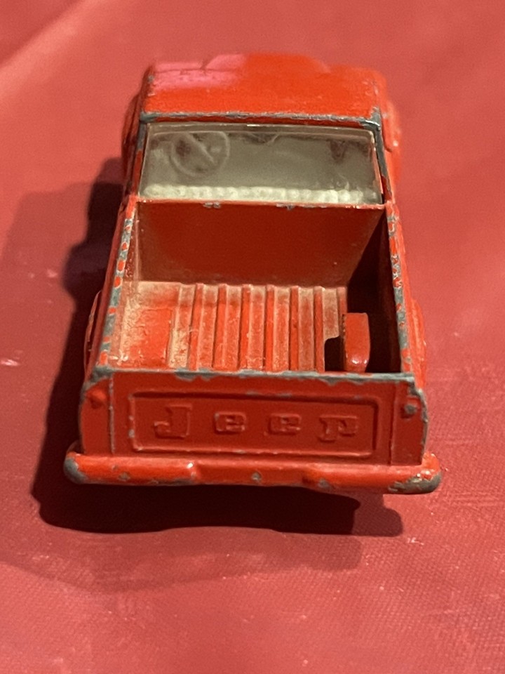 Schöne Matchbox Serie #71 Jeep Gladiator von Lesney England Vintage Diecast