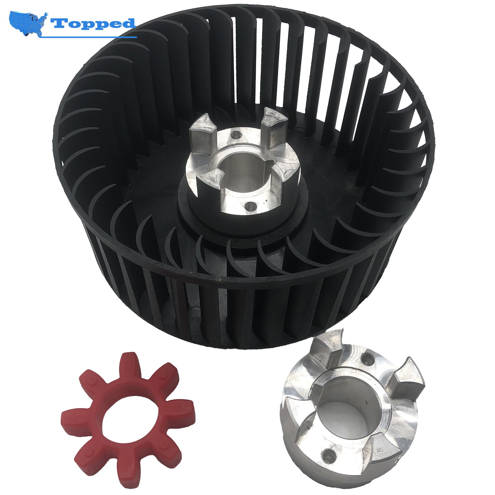 New 1Pc Cooling fan for VC50 VC75 Vacuum Pump Cooling fan & Coupling & Cushion