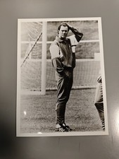 Original Photo Franz Beckenbauer Ct Germany World Cup Football 1990 Italy  90