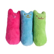 Soft Catnip Pillow Toys for Indoor Cats - Interactive Thumb Bite  Teething Set