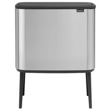 Image of Brabantia Bo Touch Bin, 11L & 23L, Matt Steel