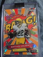 2025 Wild Card Comix 12/12 Matthew Golden Rookie Cracked Ice RC