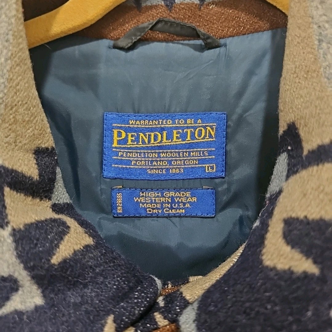 Pendleton Chore Coat High Grade Western Wear 3M W… - image 2