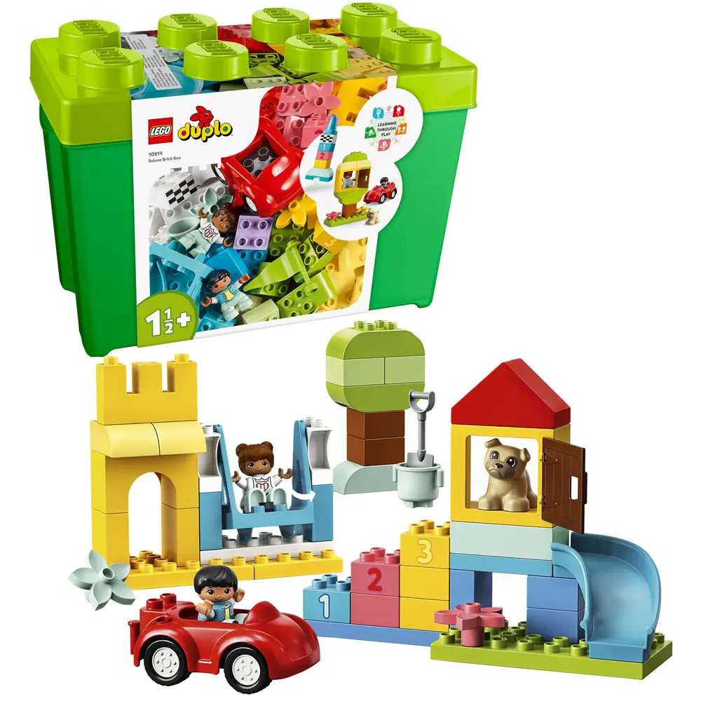 Lego Unisex Kinder Bunt Deluxe Duplo Brick Box - Bild 15