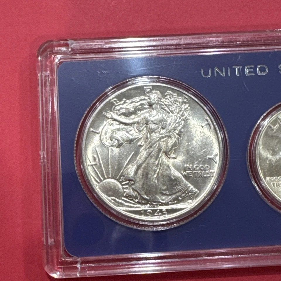 1943-P BU UNC To Gem US Coin Set In Genuine Government Mint Set Case - Image 3 of 4