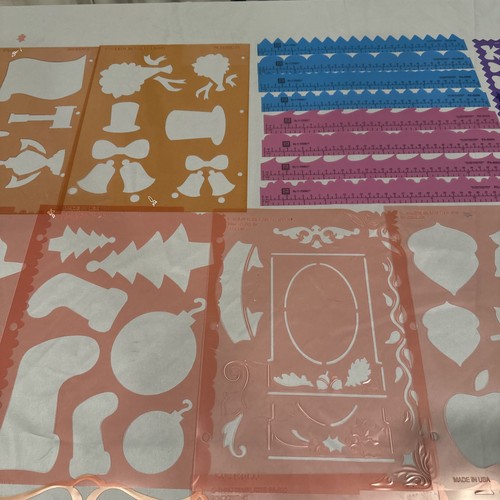 C-True Template & Ruler, Plus 6 Memories Forever Ruler ( Thin Plastic ...