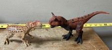 Schleich Dinosaurs Realistic Carnotaurus  Ceratosaurus Figurines EUC