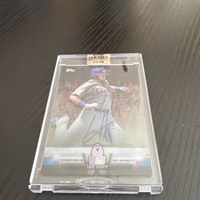 2018 Topps Clearly Authentic Salute Mother's Day Ian Happ #CASA-IH Auto a2v