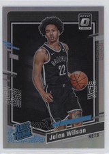 2023-24 Panini Donruss Optic Rated Rookie Holo Prizm Jalen Wilson #206 12g7
