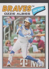 2026 Topps Heritage #264 Ozzie Albies Atlanta Braves