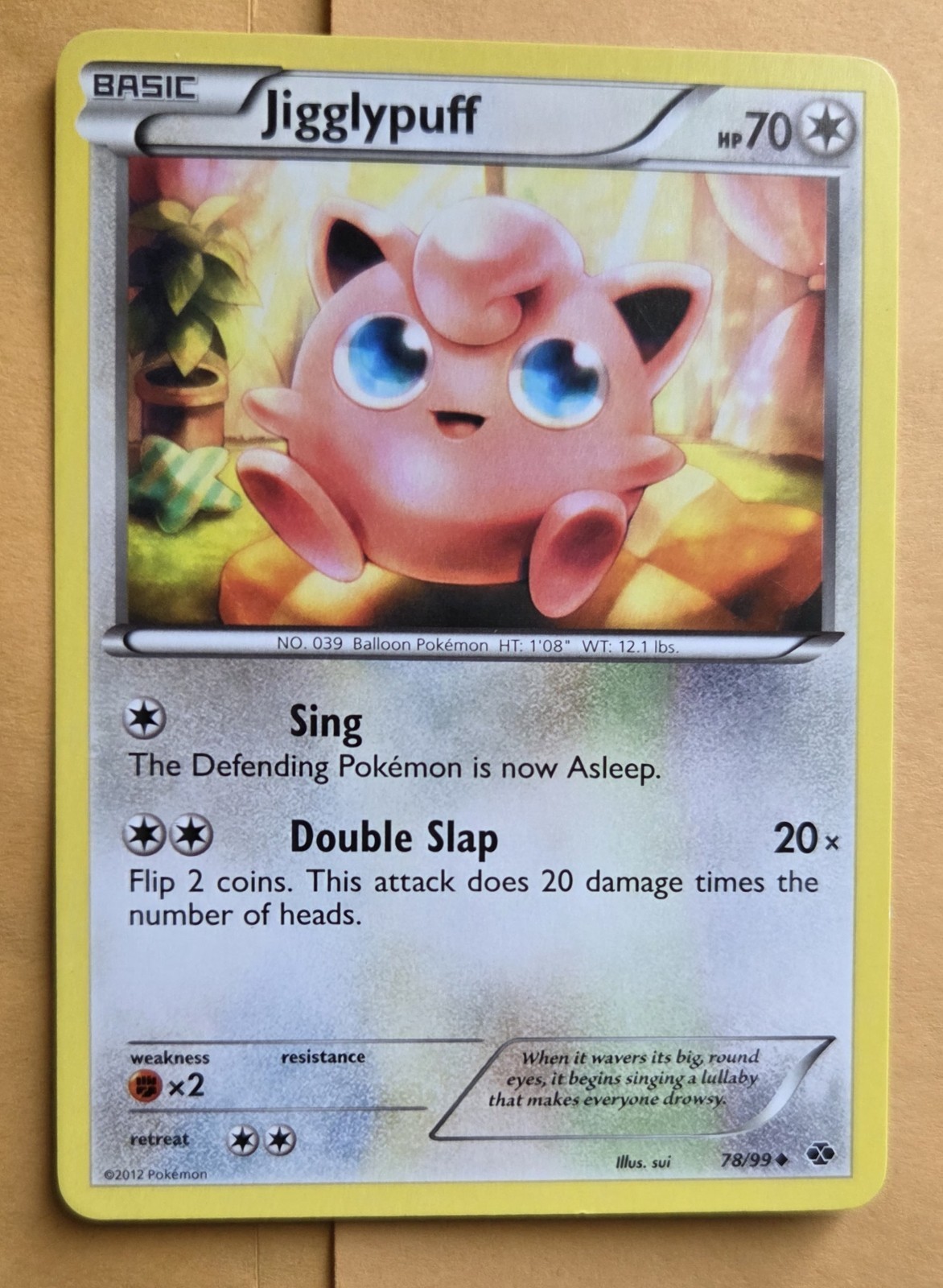 Jigglypuff 78/99 Next Destinies Uncommon LP
