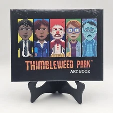 Thimbleweed Park Hardcover Art Book + Dust Jacket Official SEALED Fangamer Rare