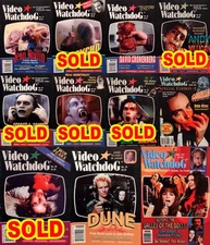 Video Watchdog Magazines Booklets #s 28 33 36 38 52 53 54 56 127 Special ED #2