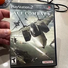 Ace Combat 5 The Unsung War PS2 Ace Combat Series CIB w Manual NTSC TESTED