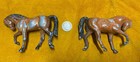 Pair 2 Vintage Made in Hong Kong Durham Industries Inc. 1976 Diecast Horses LOOK — photo 4