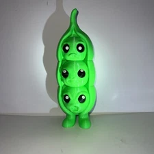 Angry Veggie Pea Pod Container Stash Jar