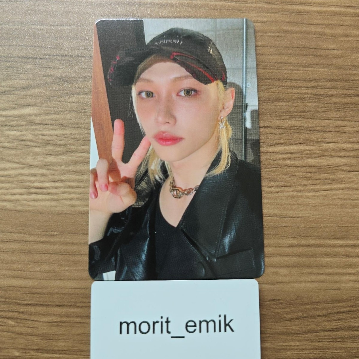 FELIX Stray Kids Hollow Tower Records POB official Photo card