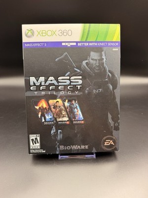 Mass Effect Trilogy (Microsoft Xbox 360, 2012) 5 Disc Set Complete W/ Slipcover