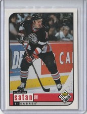 1998-99 Upper Deck UD Choice #22 Miroslav Satan Buffalo Sabres