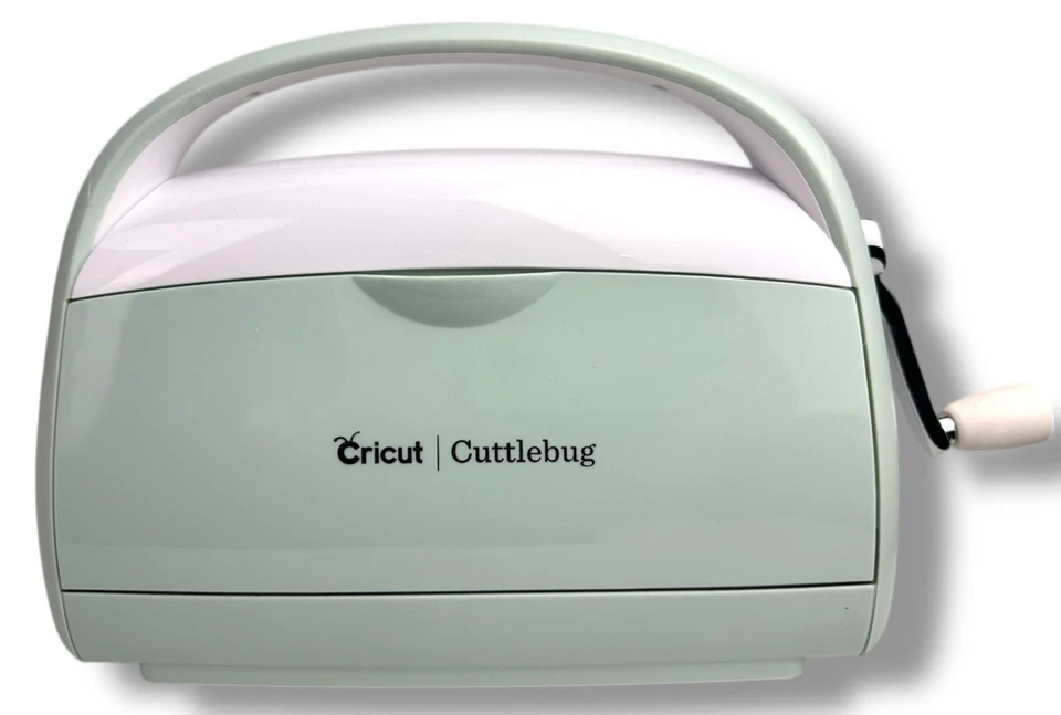 Cricut Cuttlebug Die Cutting Embossing Machine Only No Plates in Box Mint Green - Photo 4/4