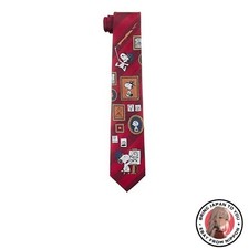 Cravate neuve PEANUTS Snoopy PN912818 rouge marque SNOOPY cadeau cravate