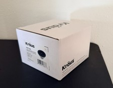 NEW Kraus BLACK Kitchen Sink Strainer PST1-BL for 3-1/2" Opening - New In Box