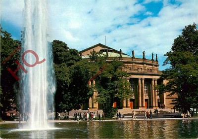 Ansichtskarte, Stuttgart, Wurtt. Staatstheater, Großes Haus