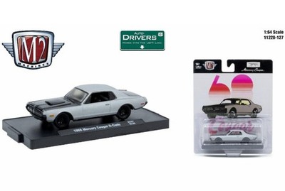 M2 Machines Auto-Drivers 1:64 R127 1968 Mercury Cougar R Code
