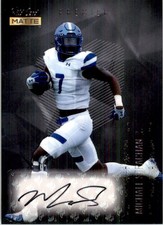 Michael Strachan 2021 Wild Card NFL Matte Premier Auto RC #MB-A