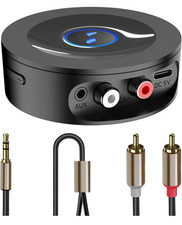 Bluetooth 5.2 Receiver for Home Stereo AUX Adapter for Hifi Music Streaming