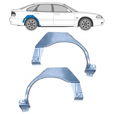 Für Mazda 626 GE 1992-1997 Radlauf reparatur blech Kotflügel Paar