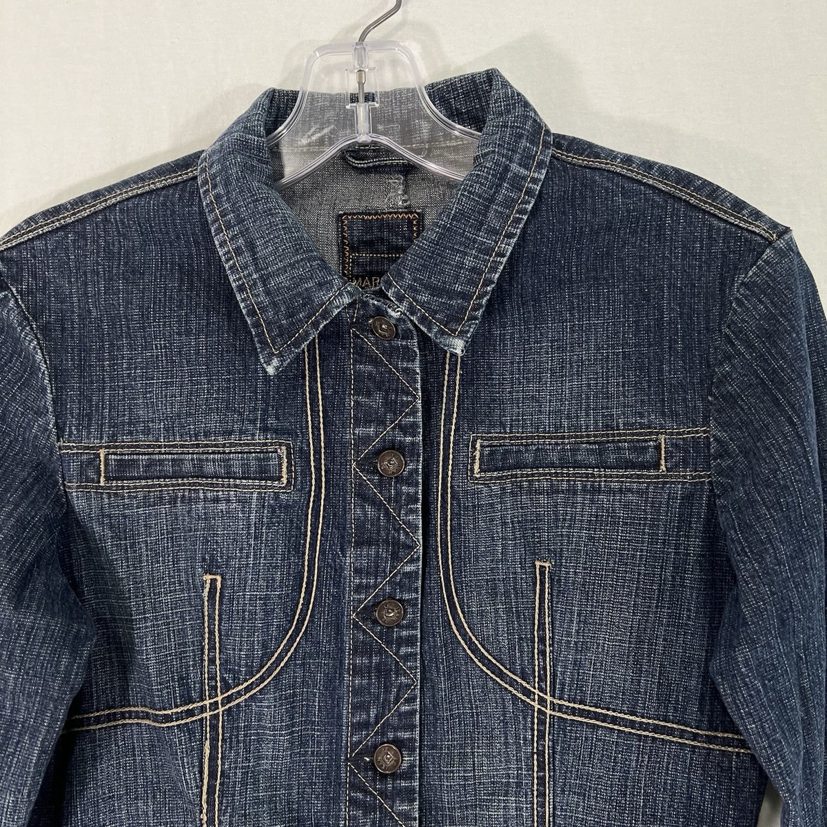 ジャケット Marithe + Francois Girbaud W DENIM TRUCKER JACKET ecru Supreme-Marithe-Francois-