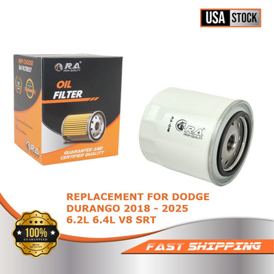 High Performance Spin-on Oil Filter for DODGE DURANGO 2018 - 2025 6.2L 6.4L V8