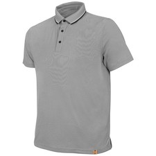 Beretta Chill Polo Shirt Light Grey Small Stretch Pique Fabric MP421T18130969S