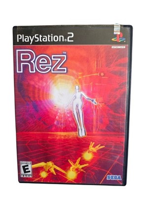 Rez (Sony PlayStation 2) PS2 Black Label CIB Complete w/ Manual And Tested