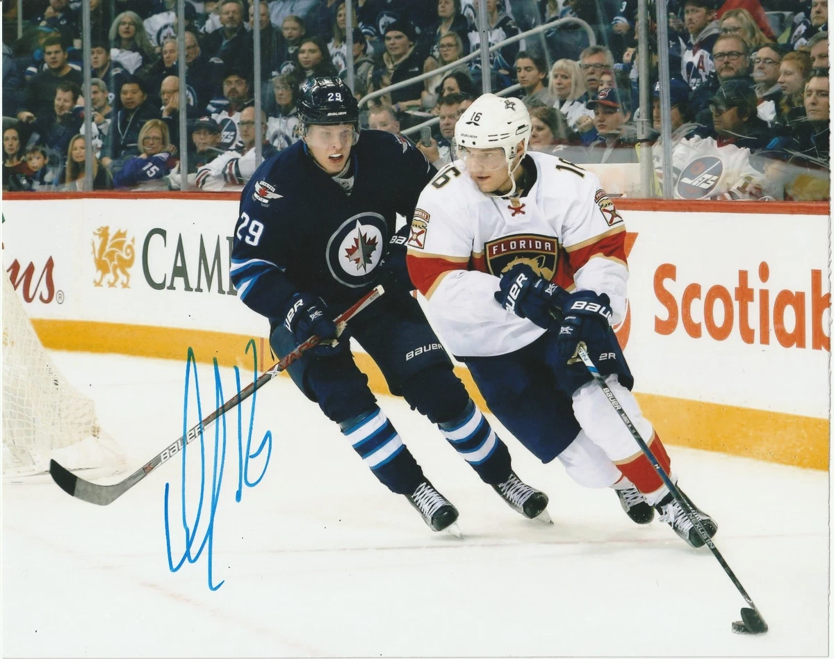 Photo Dédicacée Aleksander Barkov – Floride Panthers – 8x10 – Originale
