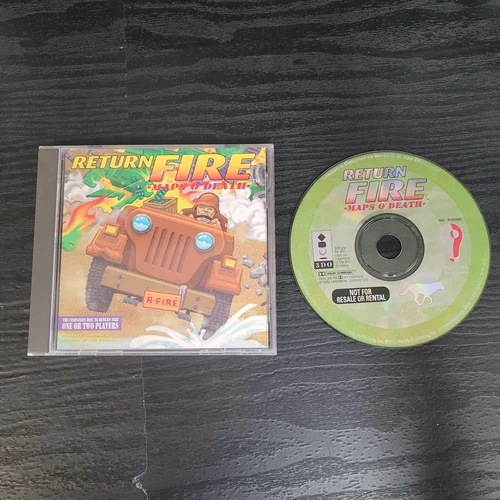 Return Fire: Maps O' Death for Phillips CD-I CDI Complete Great Shape