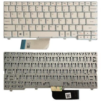 US Version Keyboard for Lenovo ideapad 100S 100S-11IBY (White)