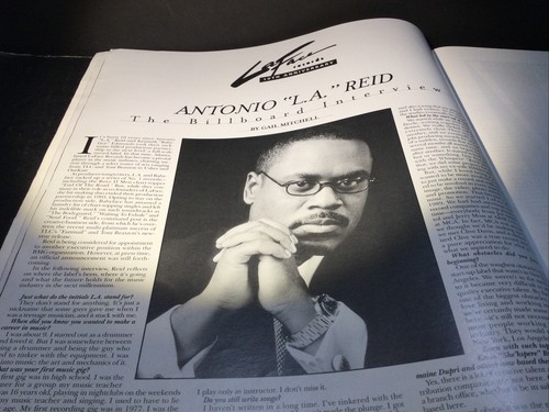 BILLBOARD magazine December 11 1999 L.a. Reid Tribute Aguilera Paisley Celine - Imagen 4 de 11