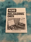 Reloading Dies Instructions Manual Fold-Out