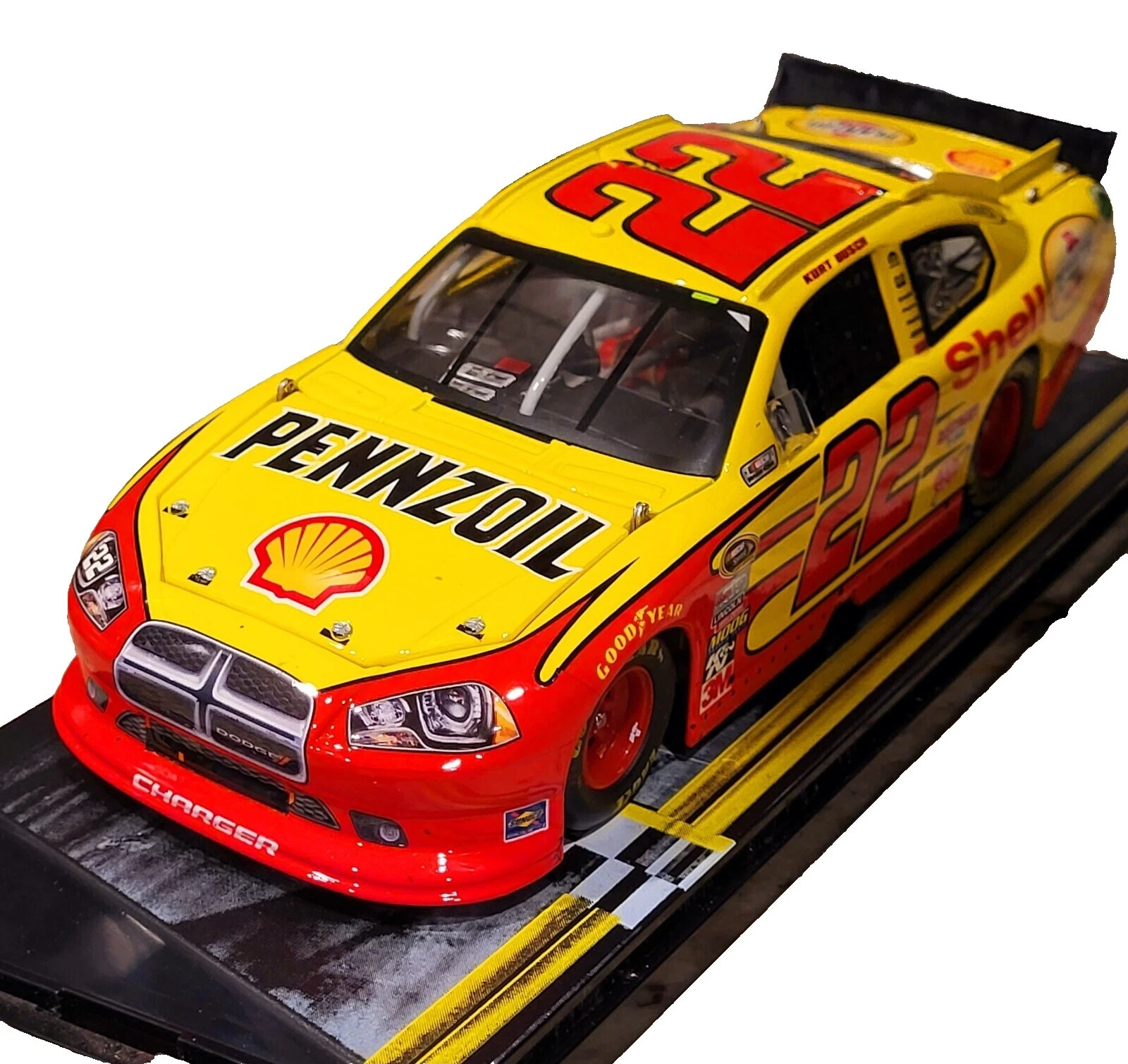 Dodge diecast Nascar 2011 año del vehículo