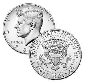 Mint Roll Coins 2008 D President Kennedy Half Dollar Fifty Cent Coin Money U.S