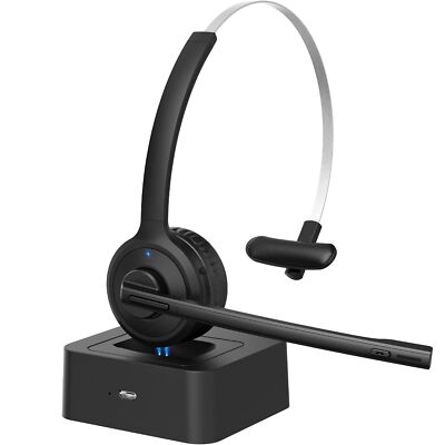 Mpow Kopfhörer Bluetooth Over-Ear Headset Handy Laptop Ohrhörer mit Ladestation