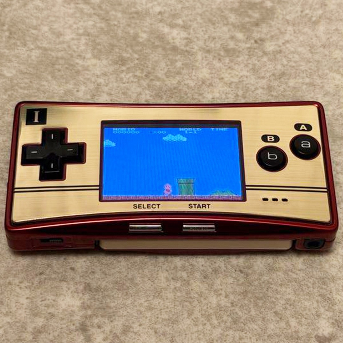 GAME BOY micro Super Mario Bros 20th Family Computer Ver