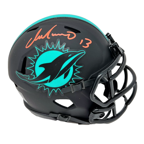 Dan Marino Miami Dolphins Signed Riddell Eclipse Mini Helmet BAS Beckett