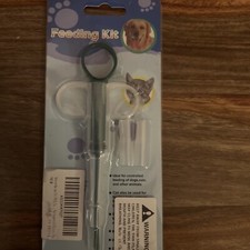 Pet Feeding Kit Syringe New in Package